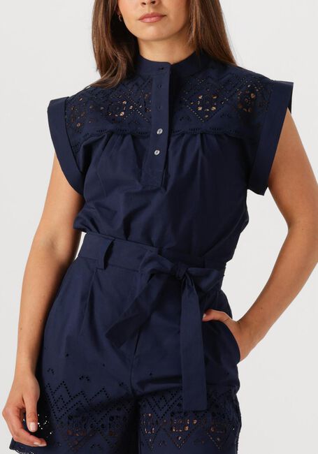 Donkerblauwe SUNCOO Blouses LUDY - large