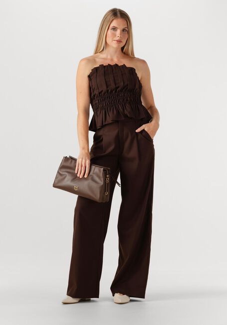 Bruine GESTUZ Top GZPAULINE CORSET - large