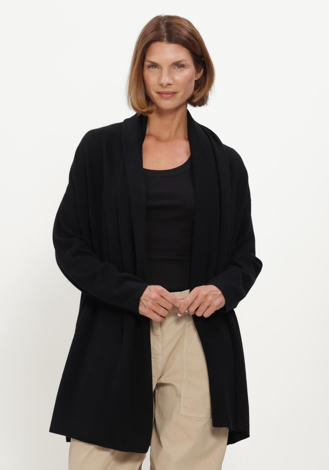 Zwarte FFC Vest CARDIGAN PHOEBE - large