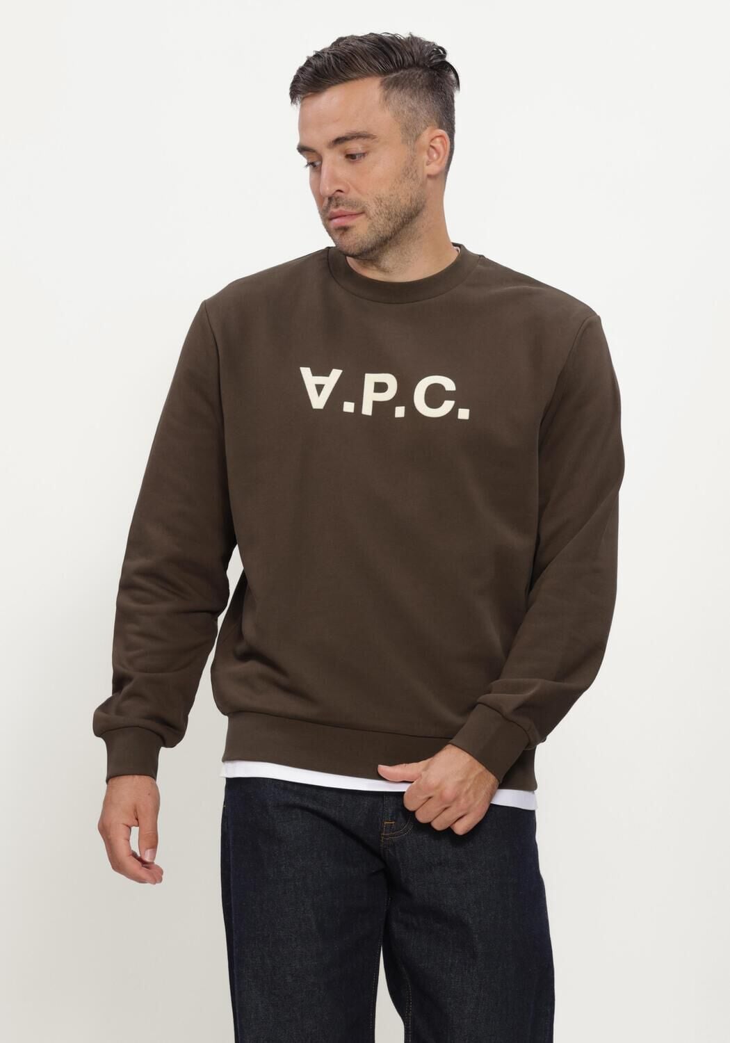 Bruine APC Sweater SWEAT STANDARD GRAND VPC GOTS - large