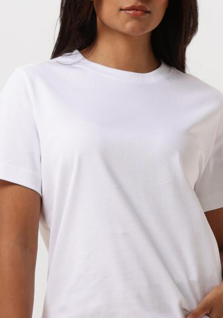 Witte SUMMUM T-shirt SHORT SLEEVE TOP CLASSIC COTTON TEE - large