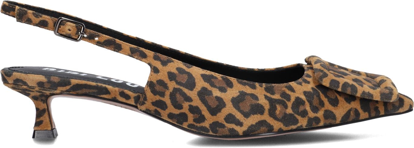 Bibi Lou Slingbacks Dames 641z35vk, Maat: 35, Materiaal: Suèdelook, Kleur: Bruin