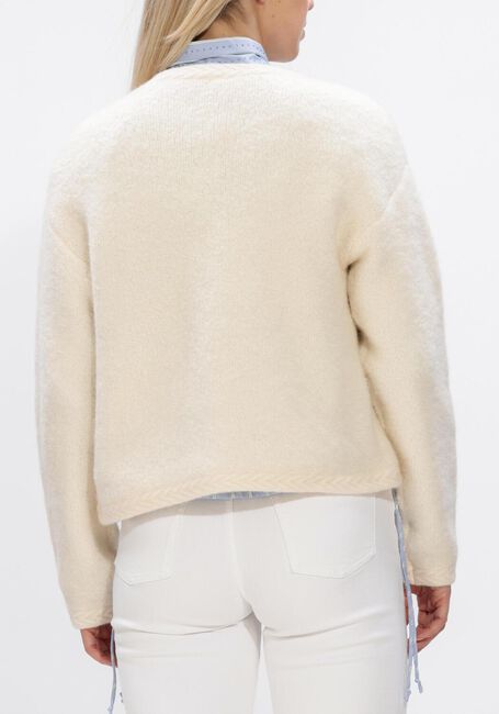 Creme DANTE6 Vest BETH BOUCLE CARDIGAN - large