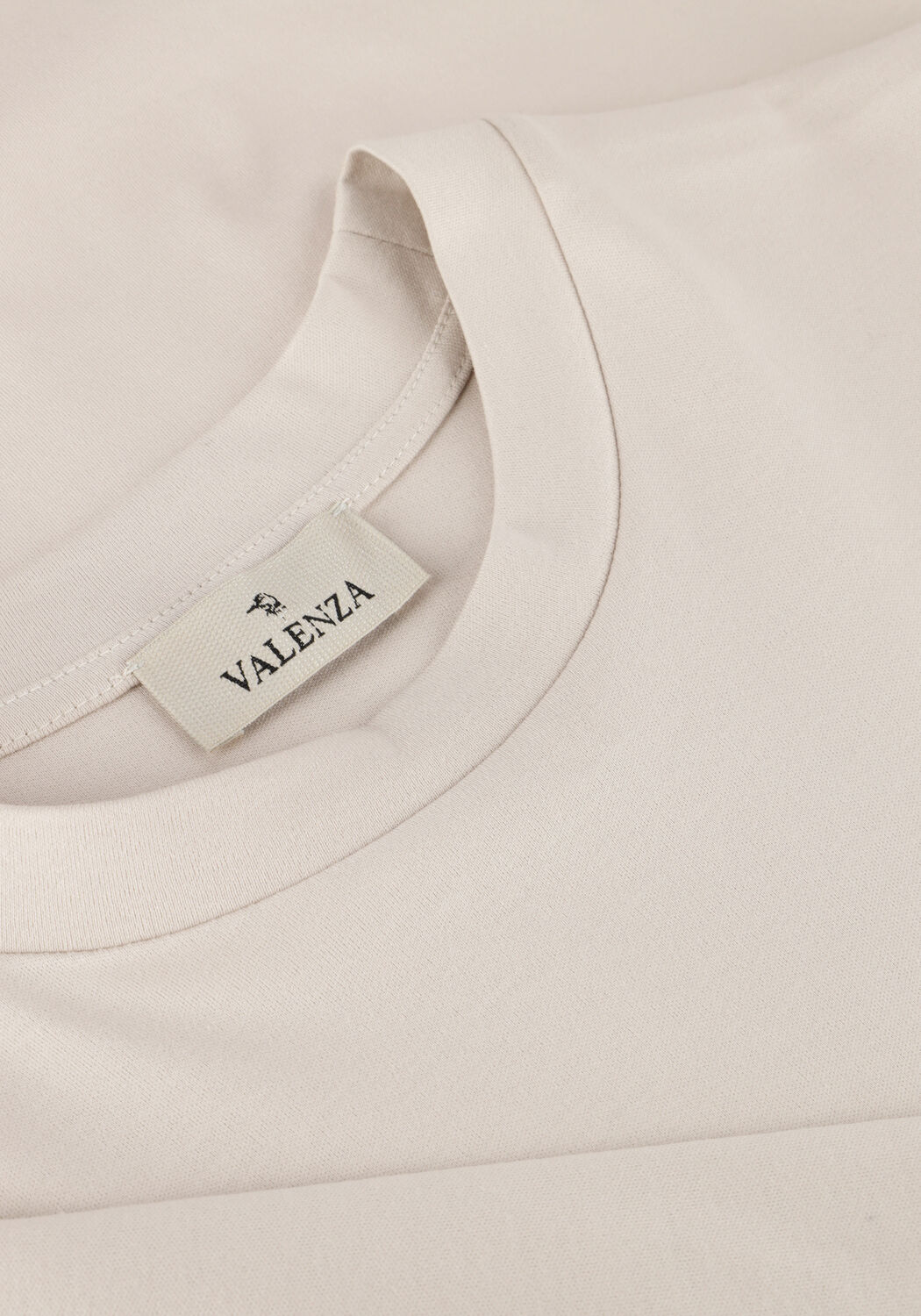Beige VALENZA T-shirt 1001 INTERLOCK SUPIMA TSHIRT - large