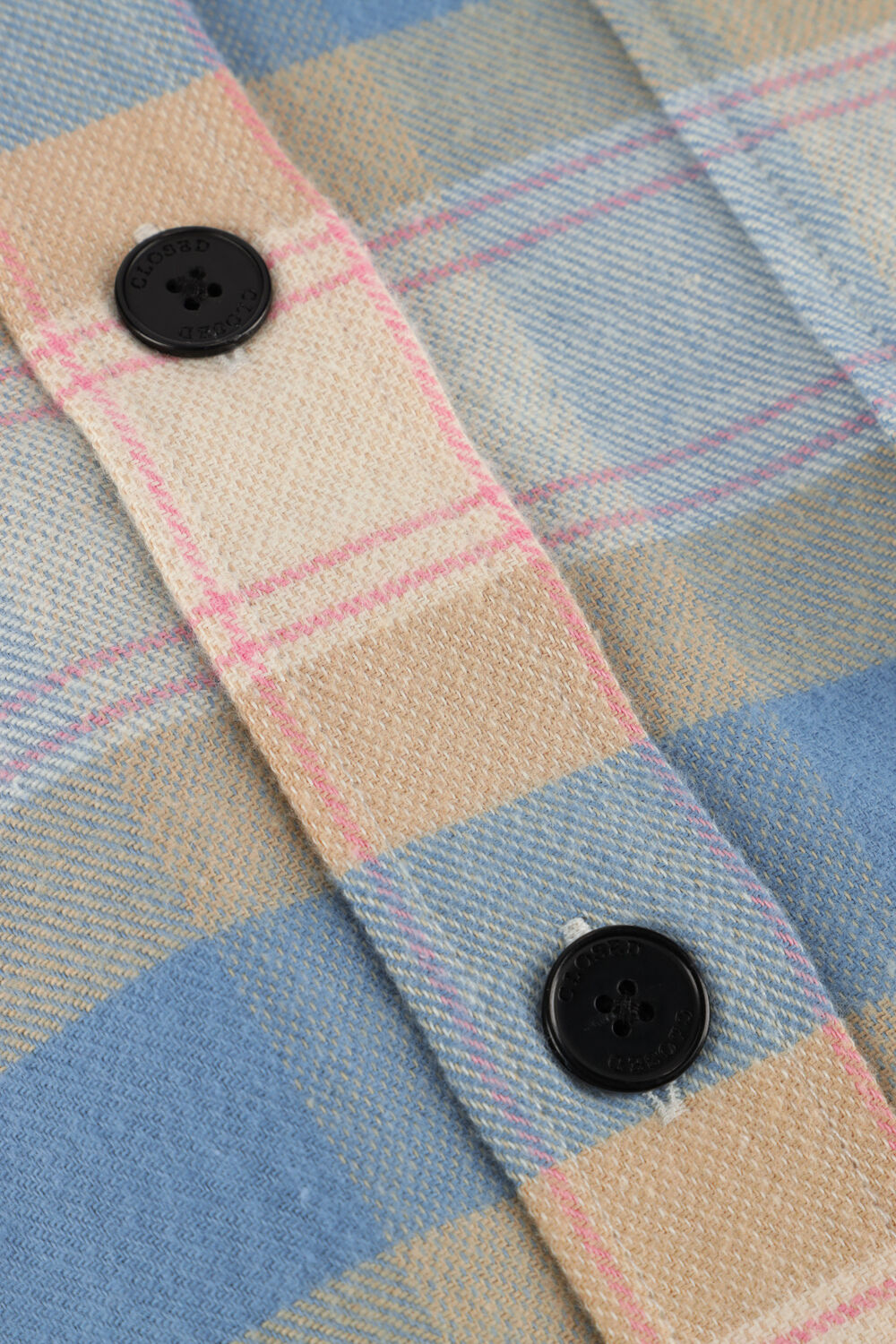 Multi CLOSED Blouses CROPPED OVERSIZED SHIRT - large