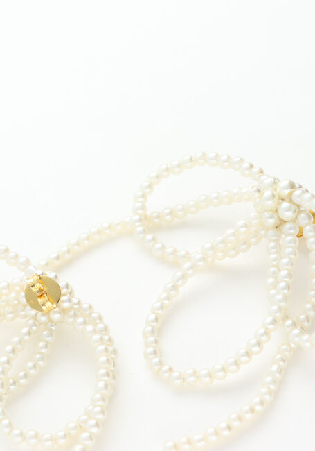Creme LOTT. GIOIELLI Oorbellen QU BOW OF PEARLS - large