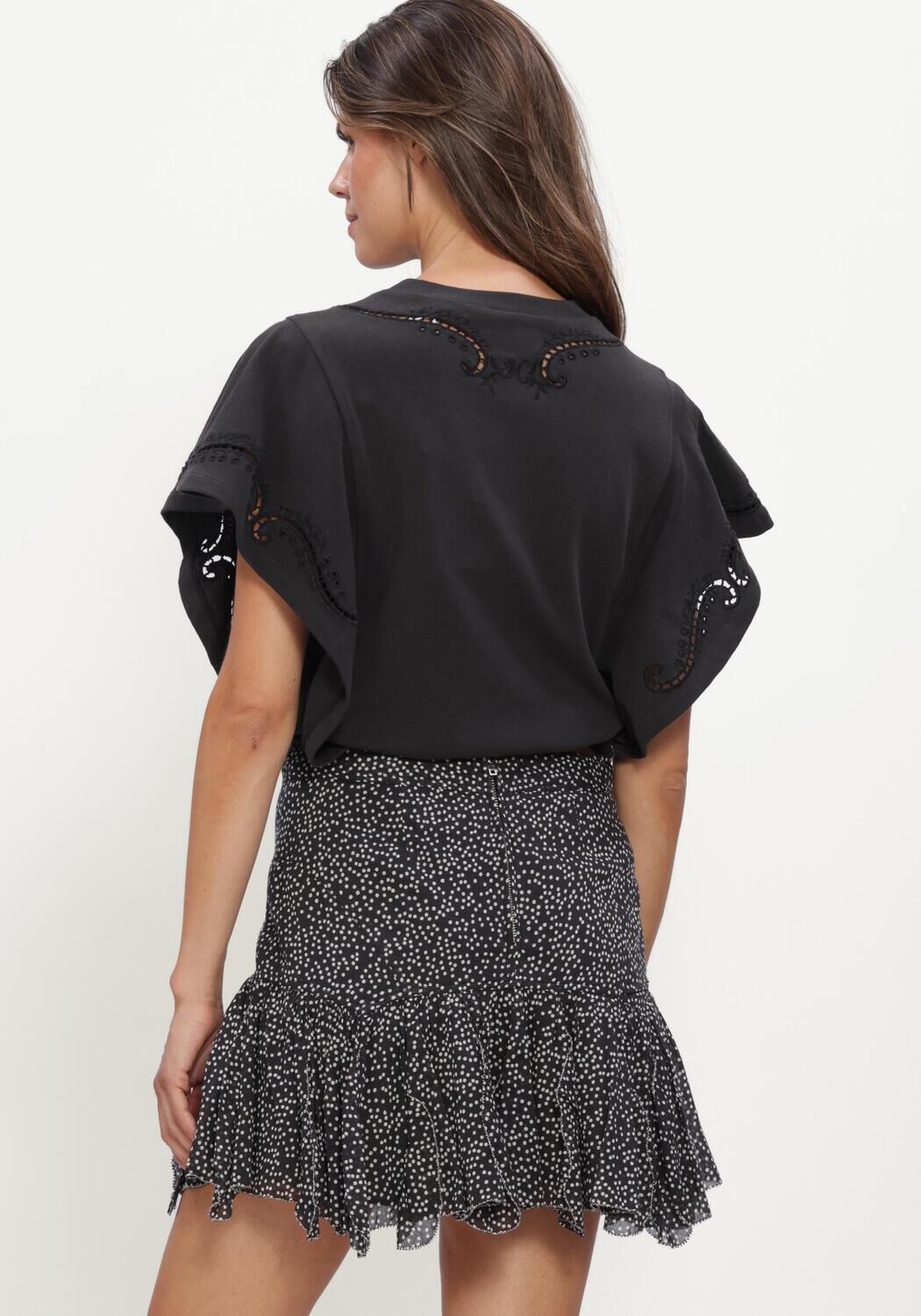 Zwarte ISABEL MARANT Top EOLINE TEE SHIRT - large
