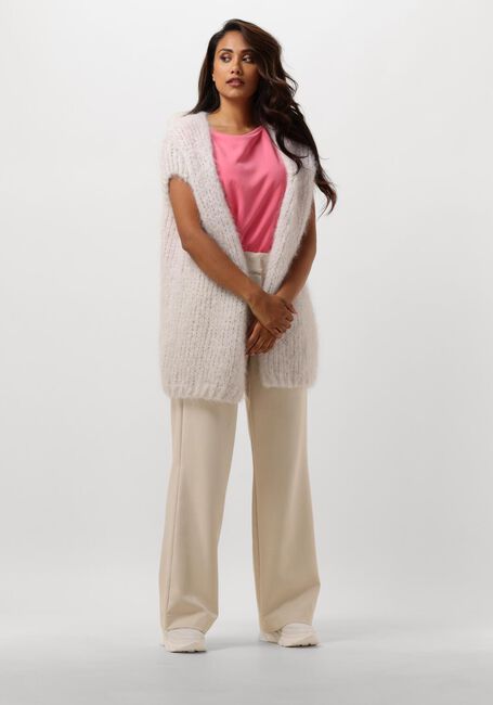 Beige LES TRICOTS D'O Vest CAMILLE - large
