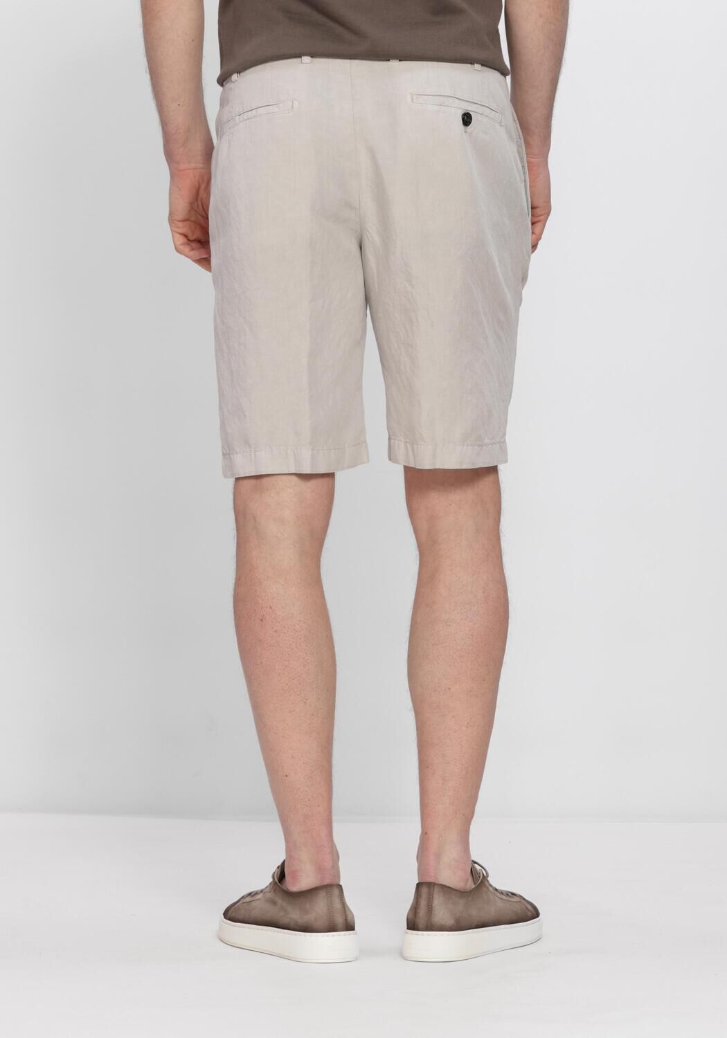 Grijze BERWICH Korte broek BERMUDA ELAX OL0760 - large