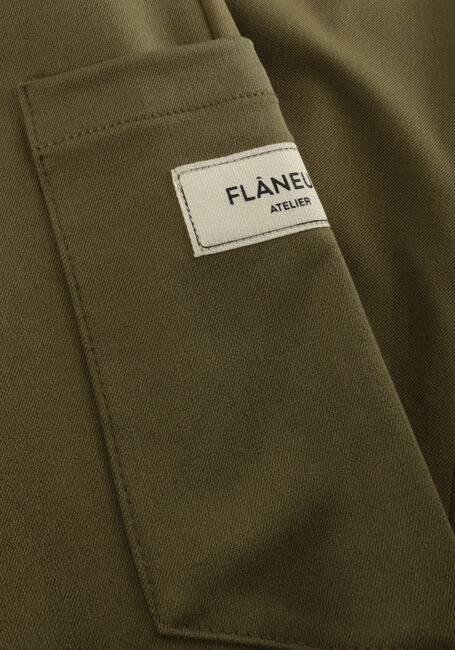 Khaki FLANEUR Cargobroeken ATELIER TAILORED TROUSERS - large