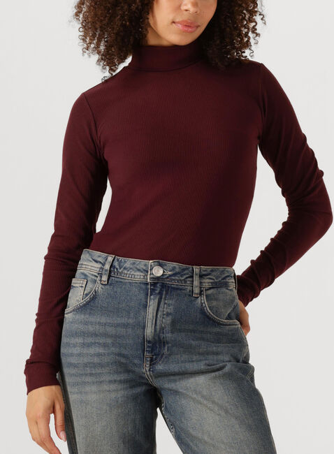 Bordeaux PENN & INK Top LONGSLEEVE W25F1720-A - large