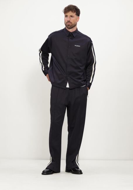 Donkerblauwe HOPEIUM Wijde broek TRACK PANT NIGHT - large