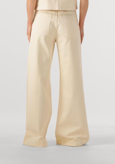 Witte ULLA JOHNSON Wijde broek THE BIANCA WIDE LEG JEAN - large
