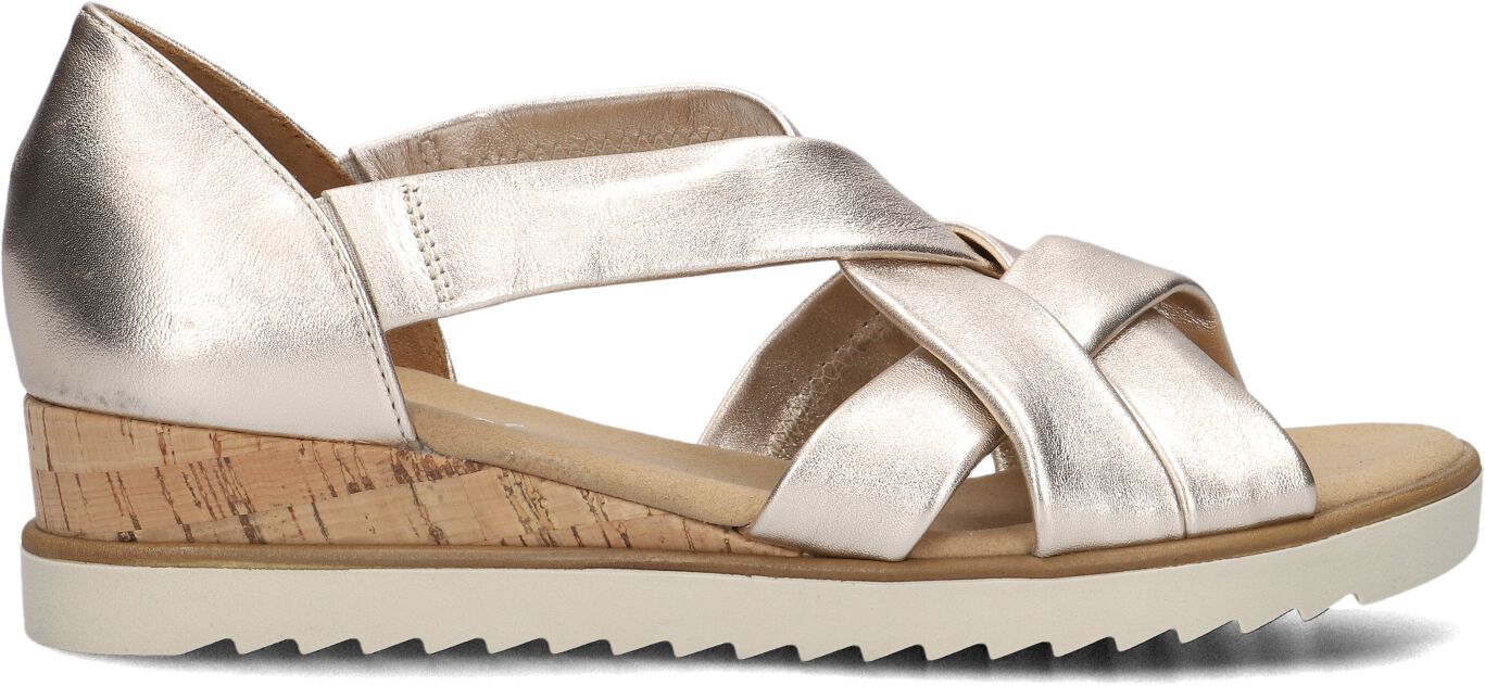 Gabor Sandalen
Dames 782, Maat: 36, Materiaal: Leer, Kleur: Goud