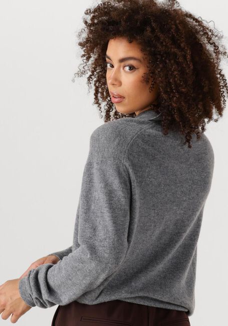 Grijze SECOND FEMALE Trui VILENA KNIT LS - large