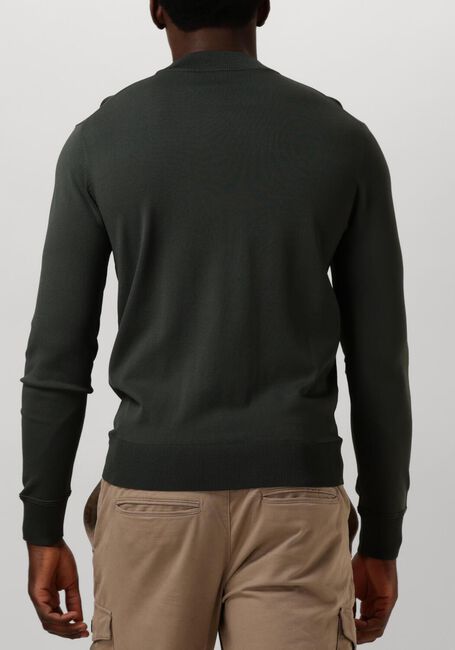 Donkergroene GENTI Trui K1148-3260 - large