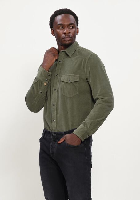 Groene JACOB COHEN Overshirt CAMICIA WESTERN - large