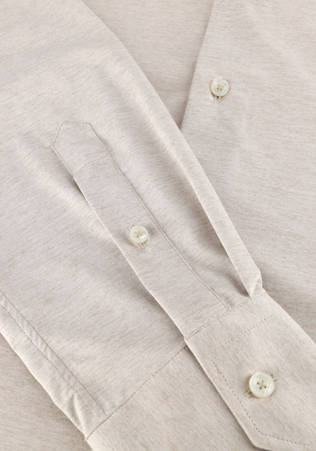 Beige XACUS Klassiek overhemd ACTIVE SHIRT 520ML - large