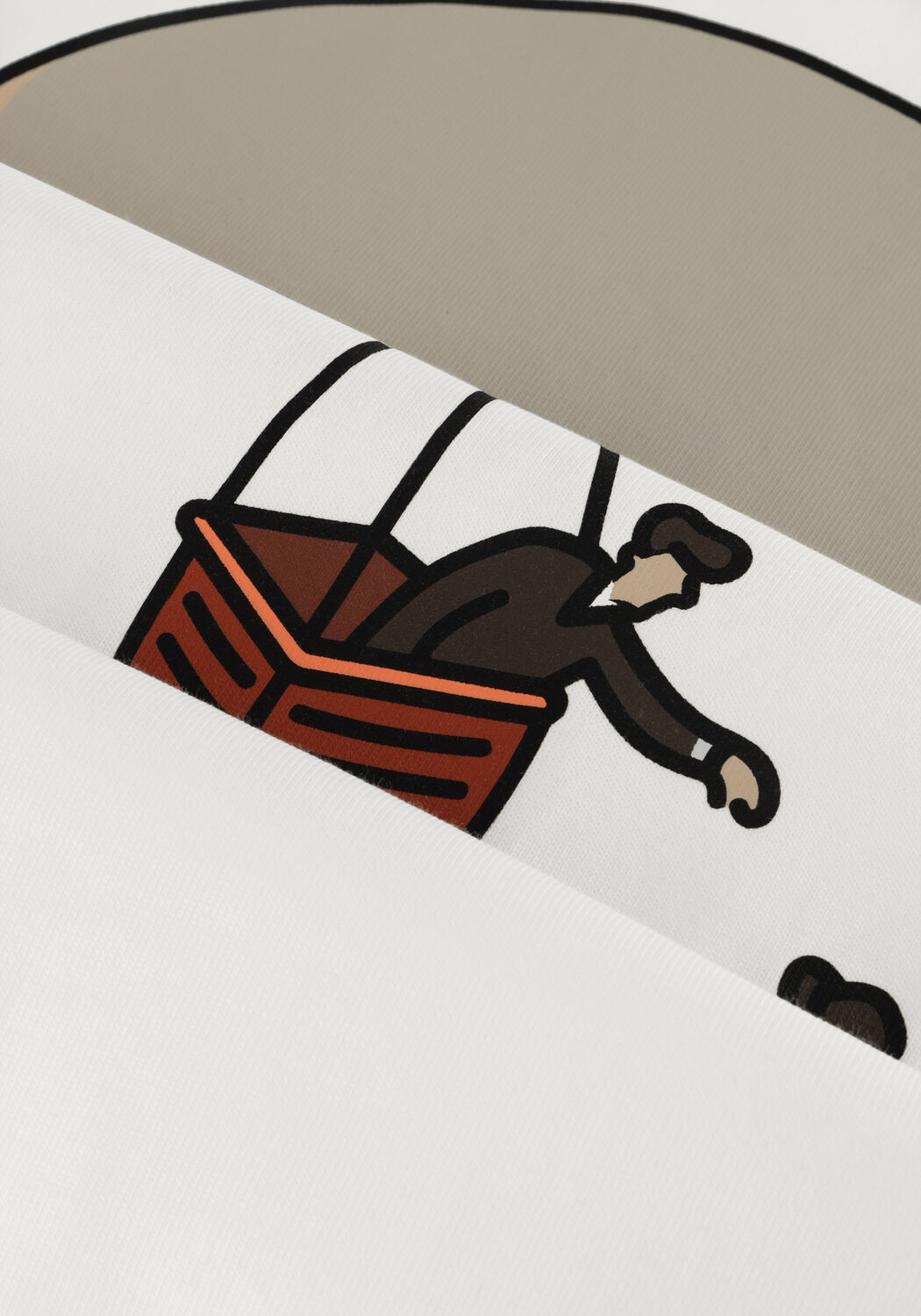 Witte FLANEUR T-shirt AERONAUTIQUE T-SHIRT - large