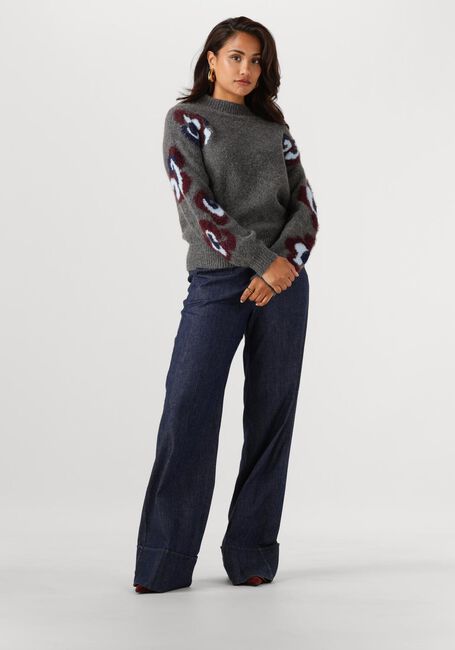 Grijze CAROLINE BISS Trui 4256 - large