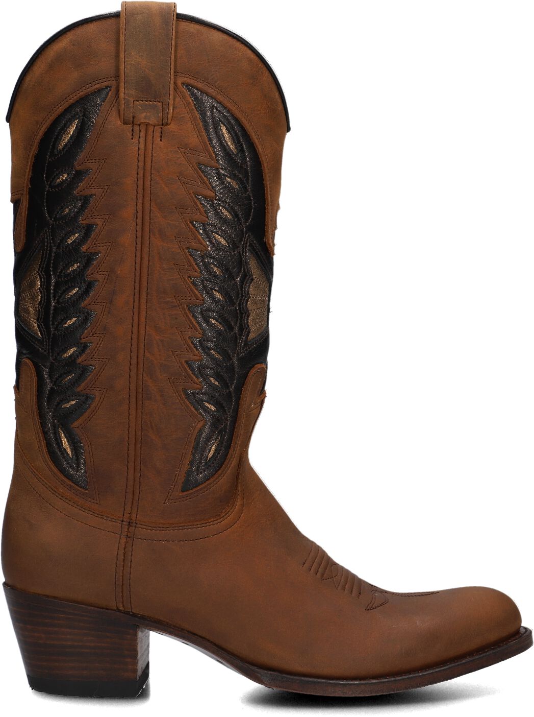 Sendra Cowboylaarzen Dames 8850, Maat: 36, Materiaal: Leer, Kleur: Brons