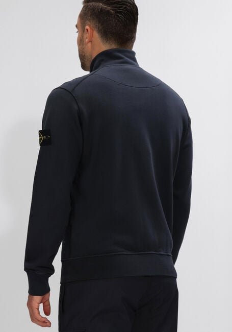 Donkerblauwe STONE ISLAND Vest ZIP UP CARDIGAN S0051 - large