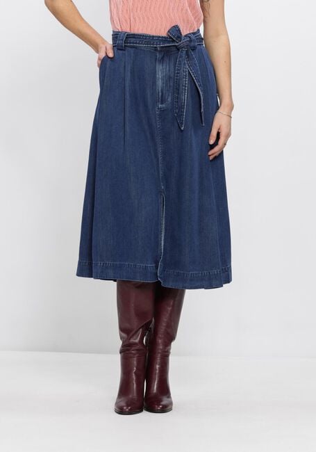 Blauwe MOS MOSH Midirok MMKODA DINEM SKIRT - large