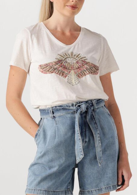 Witte MOS MOSH T-shirt NADINE - large