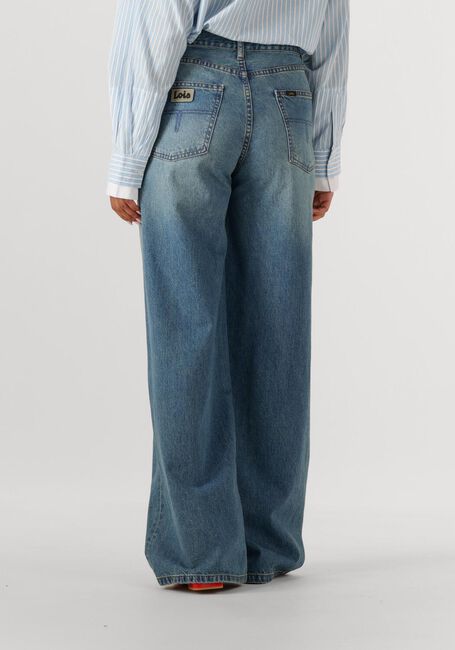 Lichtblauwe LOIS JEANS Straight leg jeans SKATER LOOSE - large
