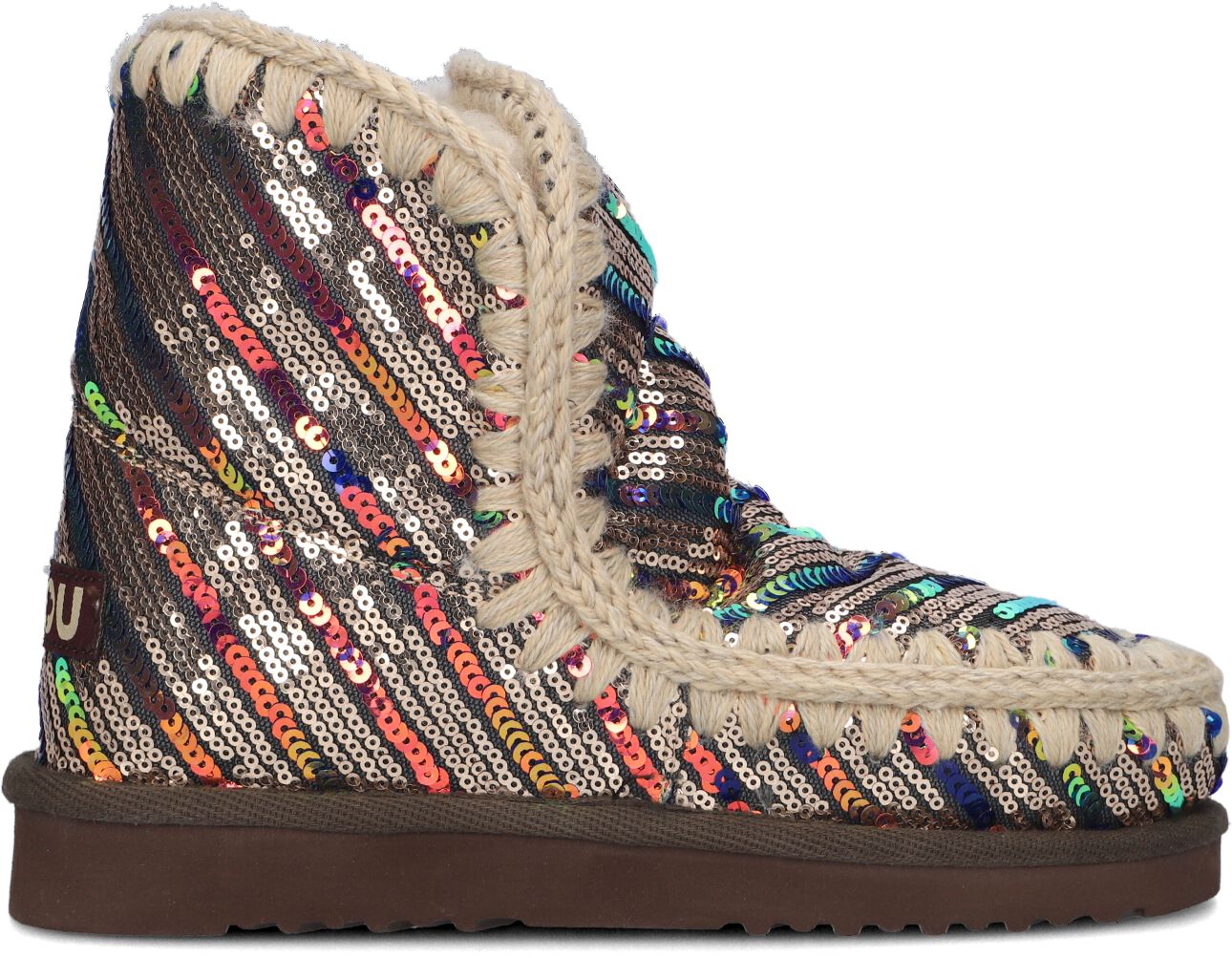 Mou Vachtlaarzen Dames Eskimo 18 Glitter Logo, Maat: 36