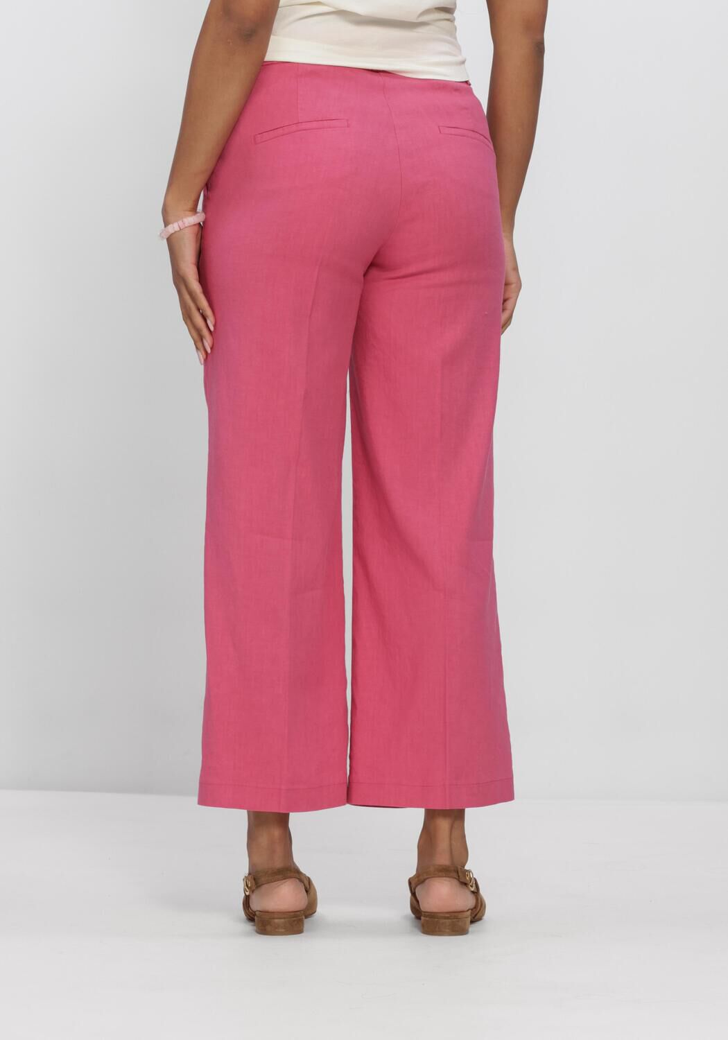 Roze CAMBIO Wijde broek CALIFORNIA - large