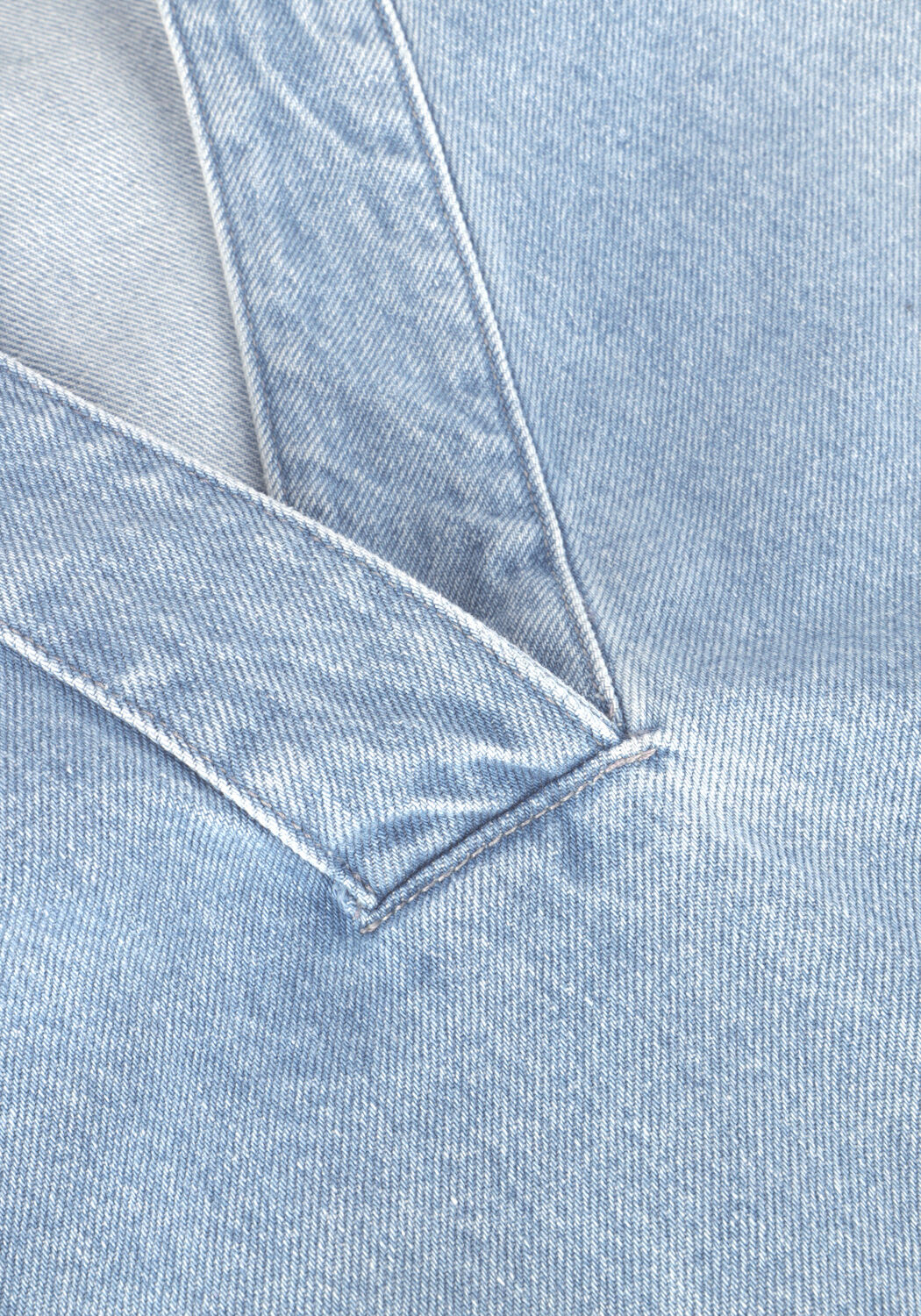 Lichtblauwe PENN & INK Mini jurk DRESS - large