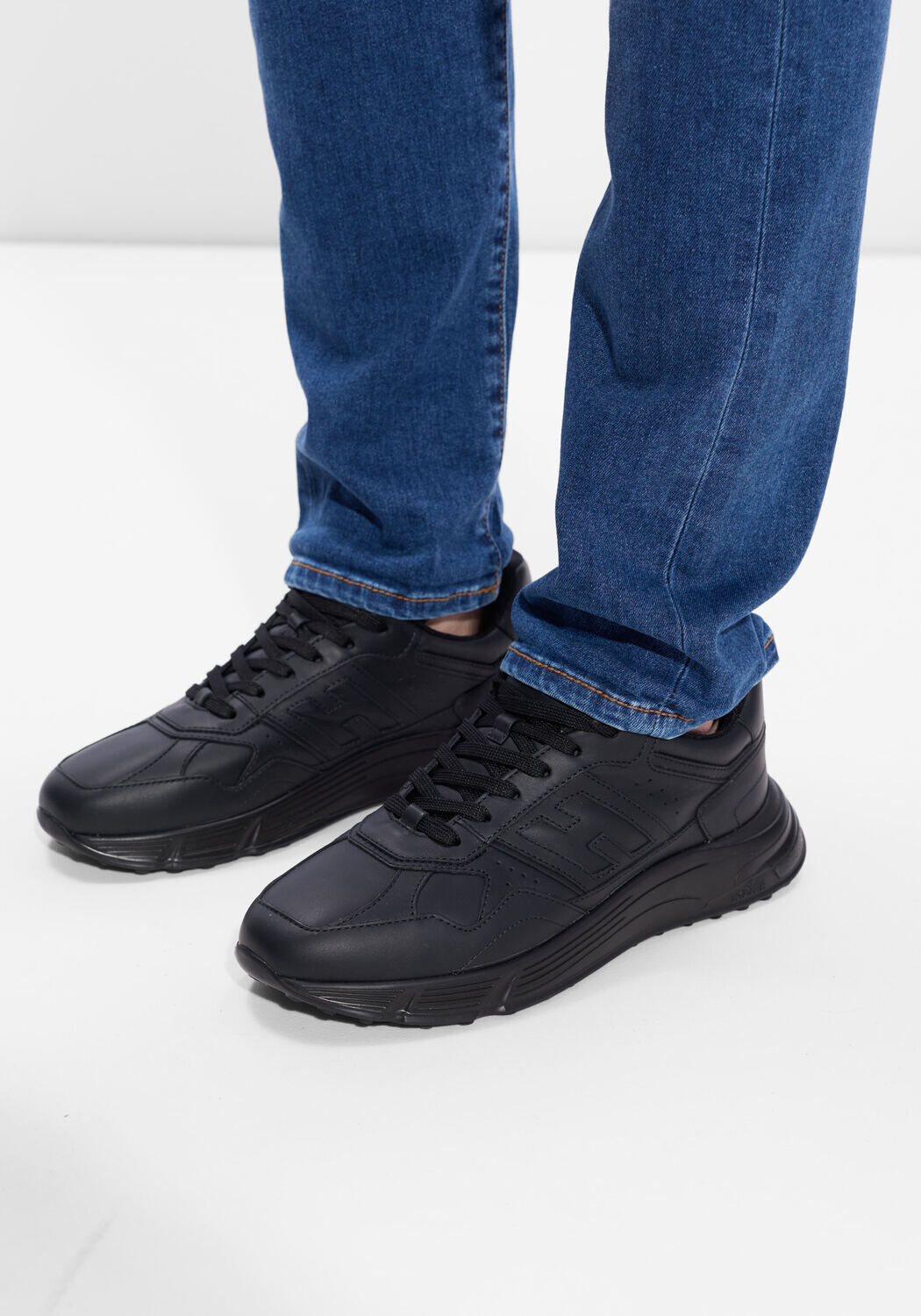 Zwarte HOGAN Lage sneakers HYPERLIGHT ALLACCIATO H - large