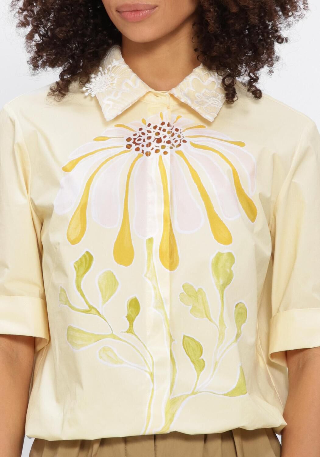 Creme DOROTHEE SCHUMACHER Blouses FLOWER POWER BLOUSE - large