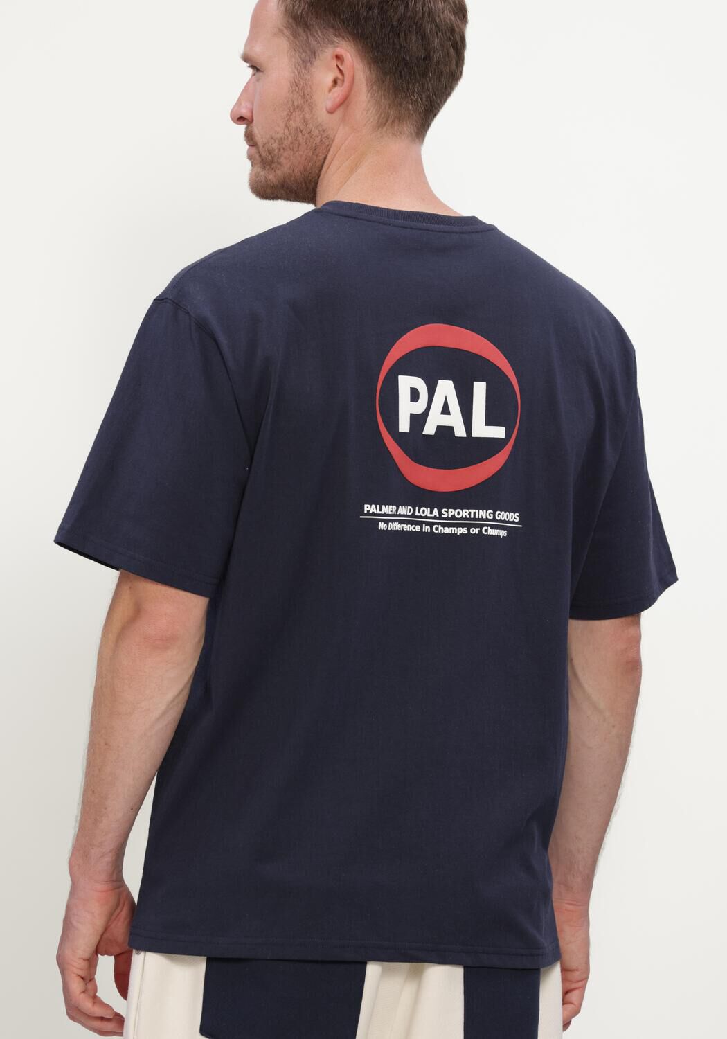 Donkerblauwe PAL Sporting Goods T-shirt PRE GAME T-SHIRT - large