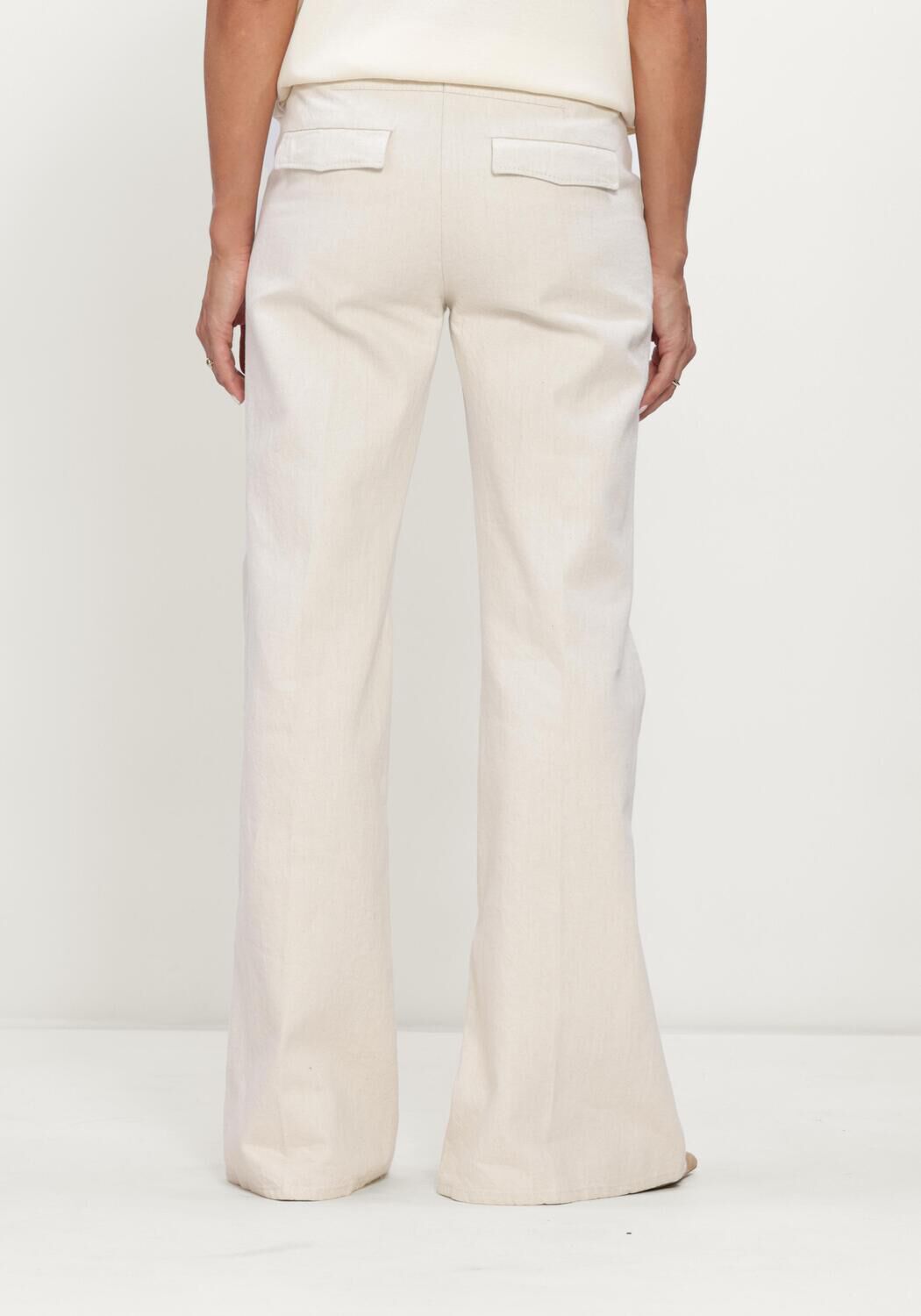 Ecru DOROTHEE SCHUMACHER Straight leg jeans SUMMER OF LOVE PANTS - large
