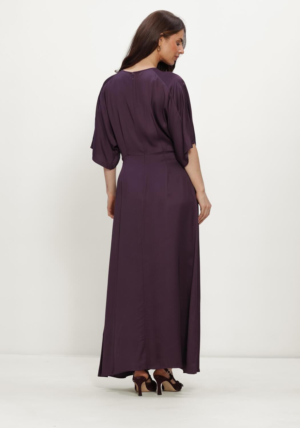 Paarse COPENHAGEN MUSE Maxi jurk CMVERA-DRESS - large
