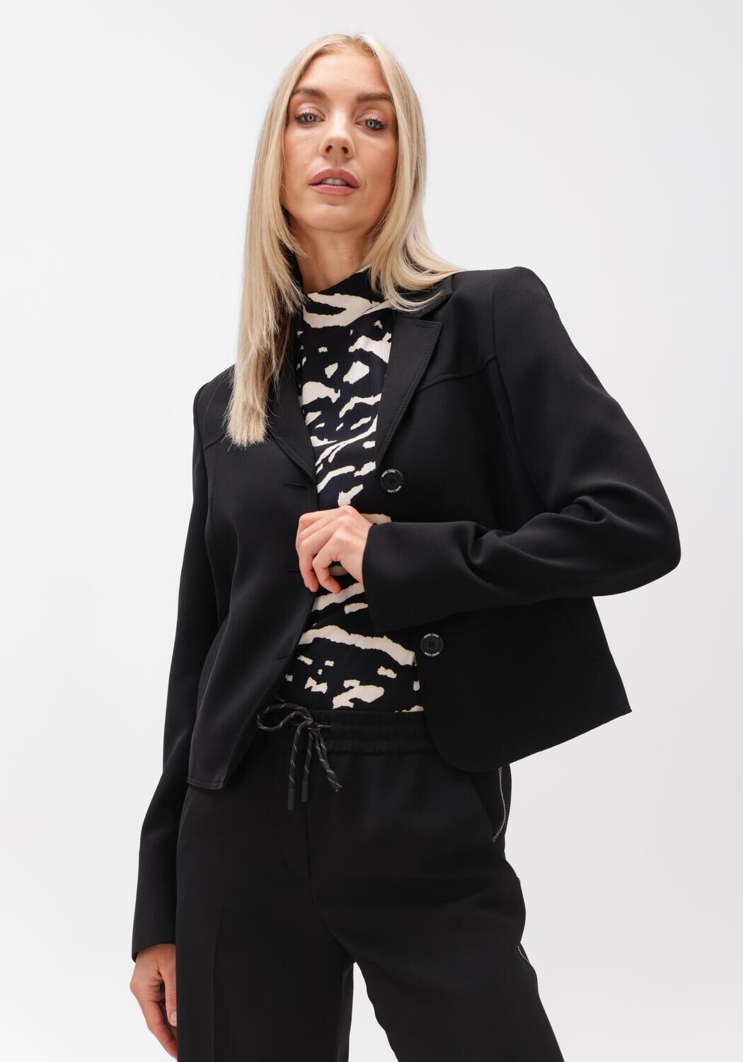 Zwarte MARC CAIN SPORTS Blazer AS 34.12 W05 - large