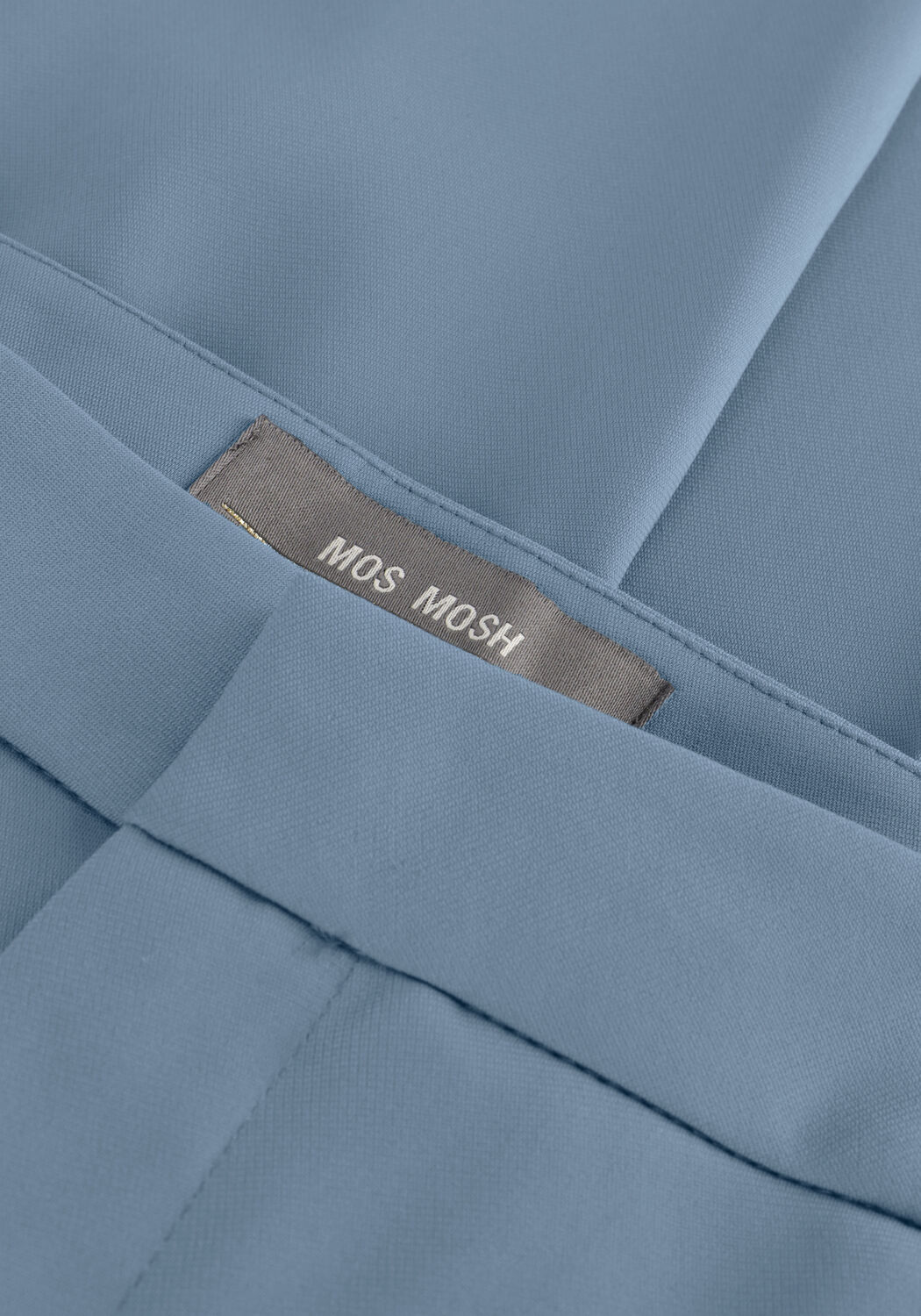 Lichtblauwe MOS MOSH Pantalon BELLIS LEIA PANT - large