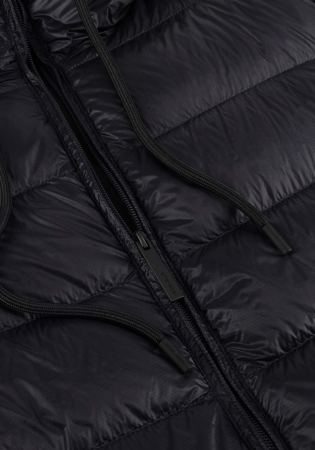 Zwarte AFTER LABEL Gewatteerde jas BLAINE - large