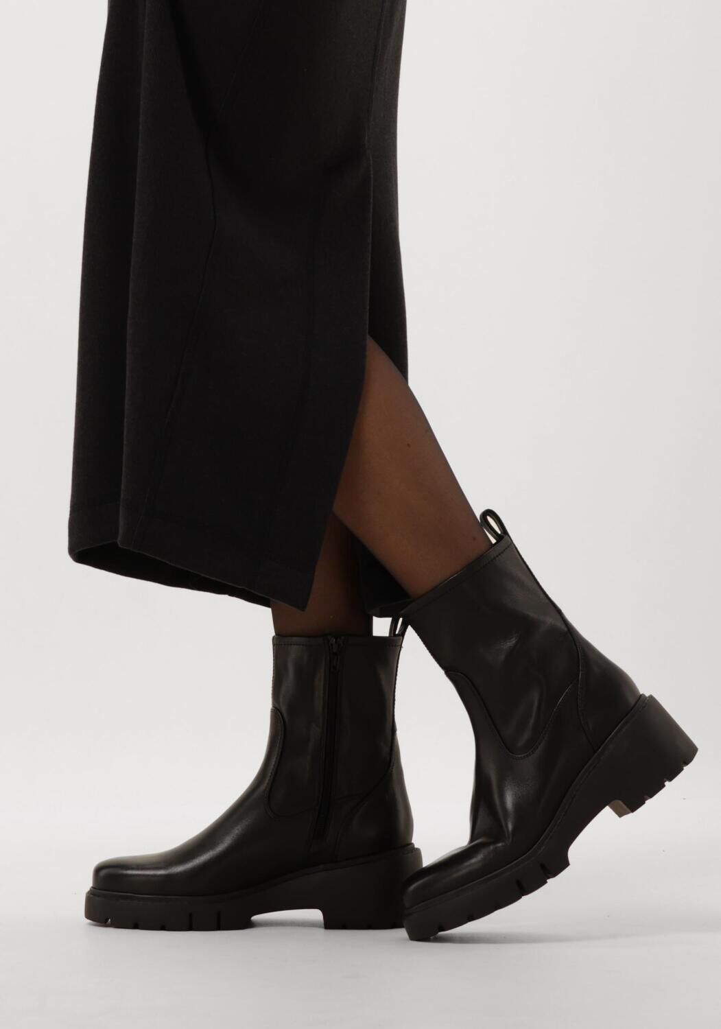 Zwarte UNISA Enkelboots JOFO - large