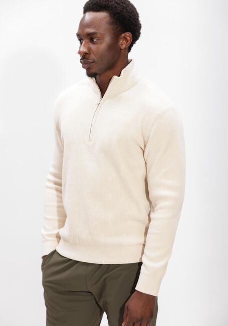 Ecru NN.07 Trui DANNY HALF ZIP 6429 - large