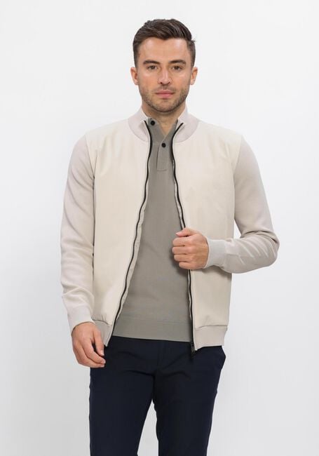 Beige GENTI Vest JACKET ZIP LS - large