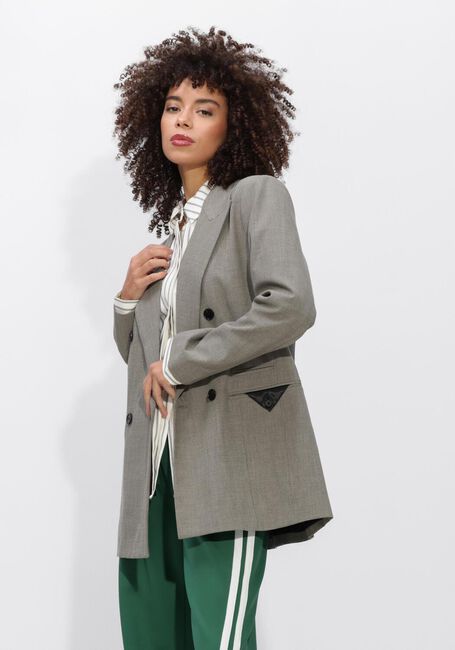 Taupe HAUTE L'AMITI&Eacute; Blazer NICOLE LOW TRIANGLE BLAZER - large