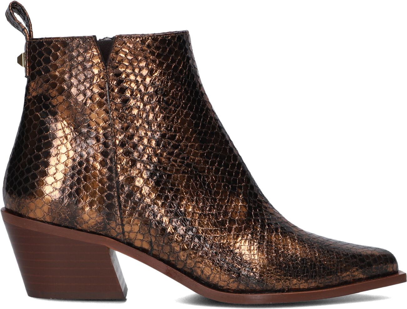 Lodi Enkellaarsjes
Dames Koo5013, Maat: 39, Materiaal: Leer, Kleur: Brons