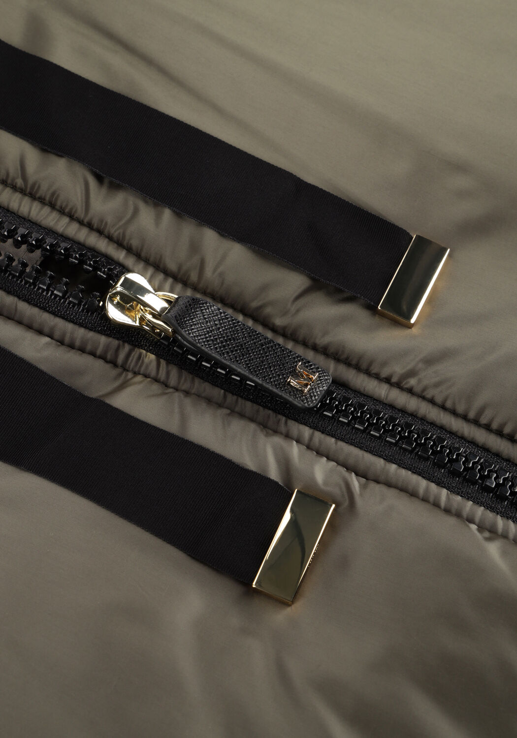 Donkergroene MAX MARA Gewatteerde jas GREENCI - large