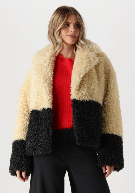 Beige STAND STUDIO Teddy jas JUBEL JACKET - large