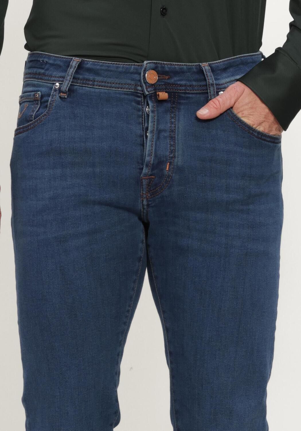 Blauwe JACOB COHEN Slim fit jeans PANT 5 PKT SLIM FIT NICK - large