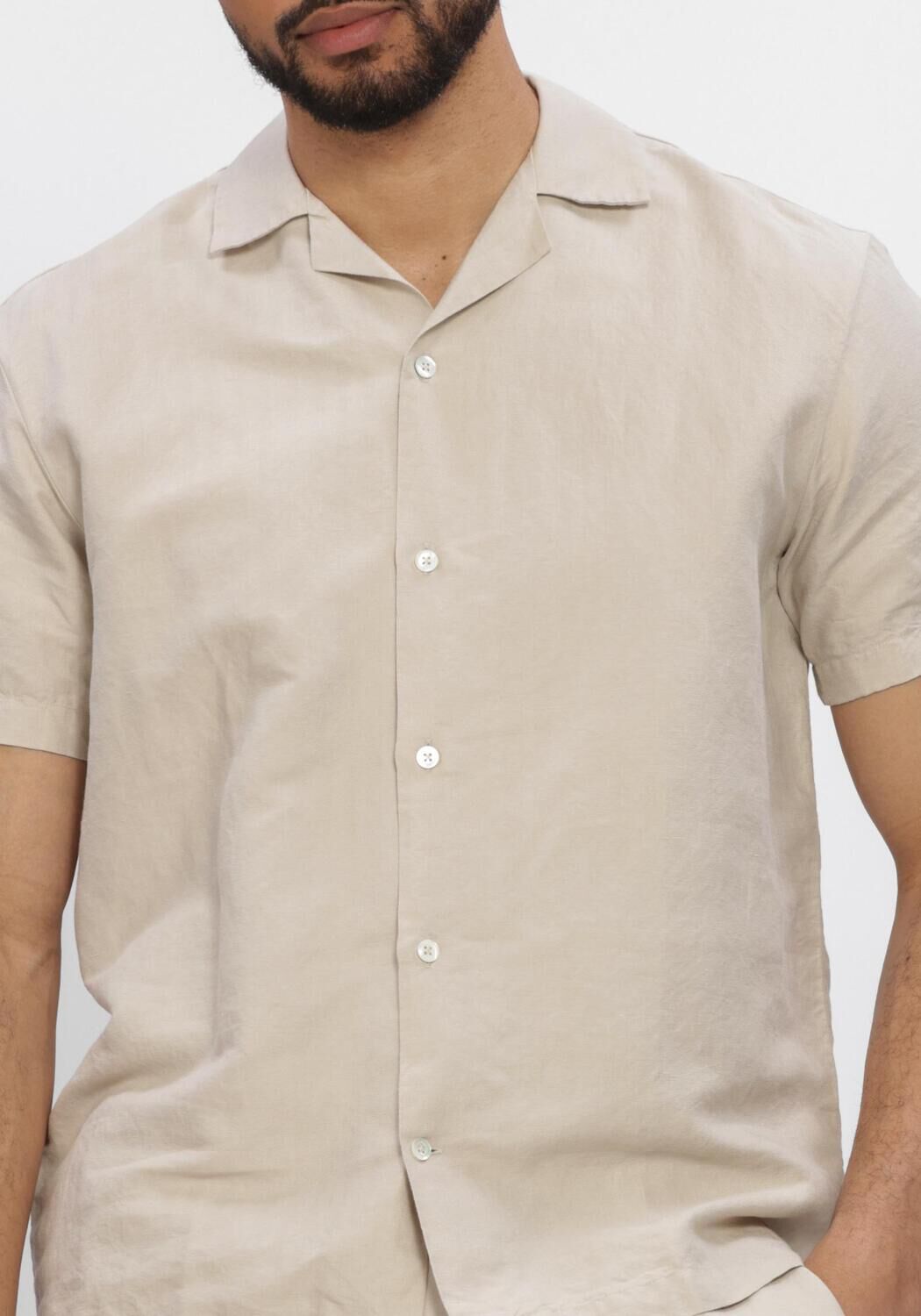 Beige WAHTS Casual overhemd TANNER - large