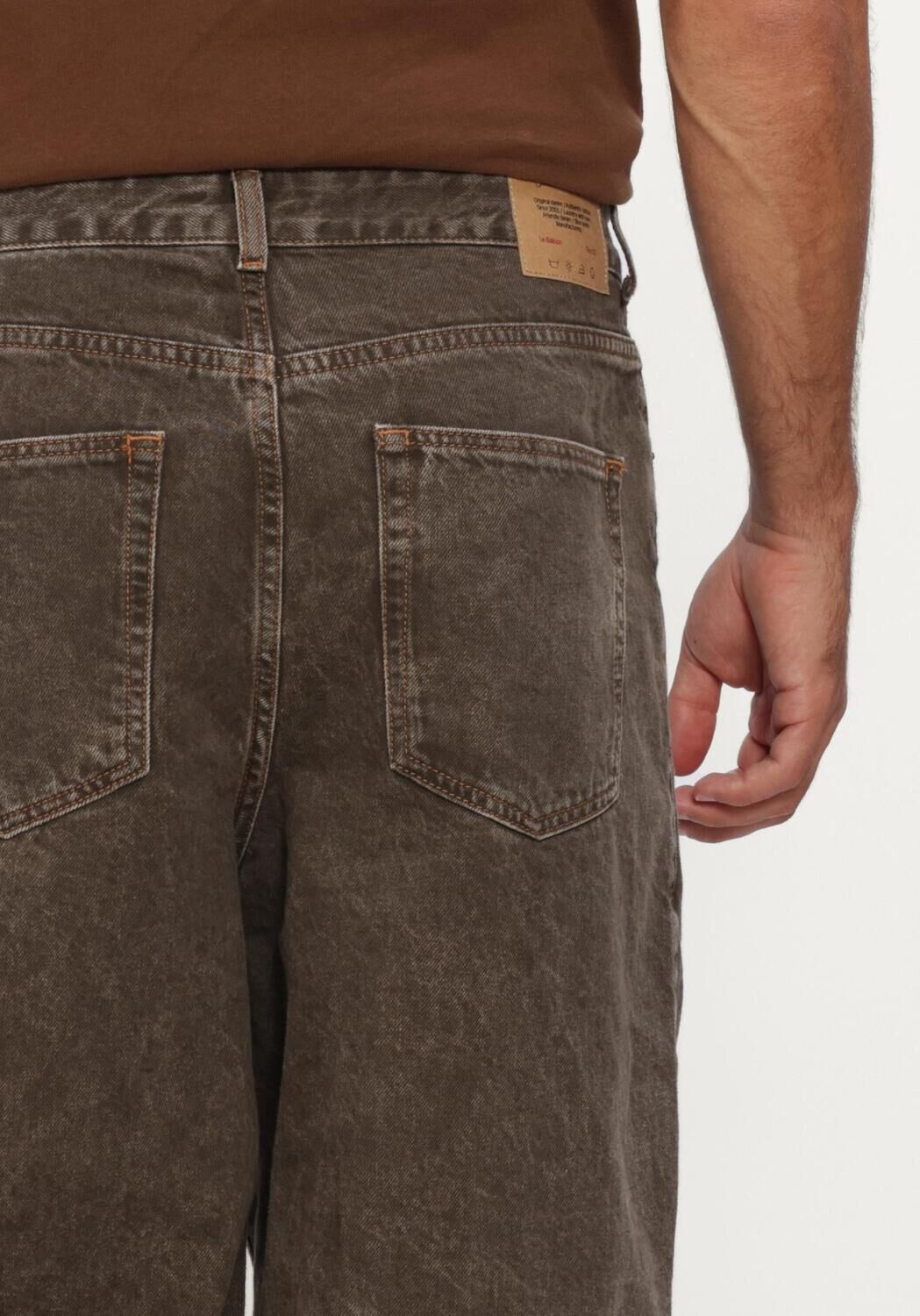 Bruine AMERICAN VINTAGE Barrel jeans OSHOW-B - large